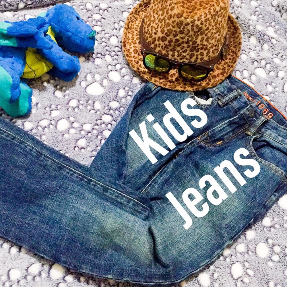Boys & girls GAPKids1969 blue jean casual